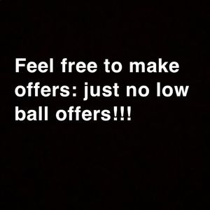Not for sale